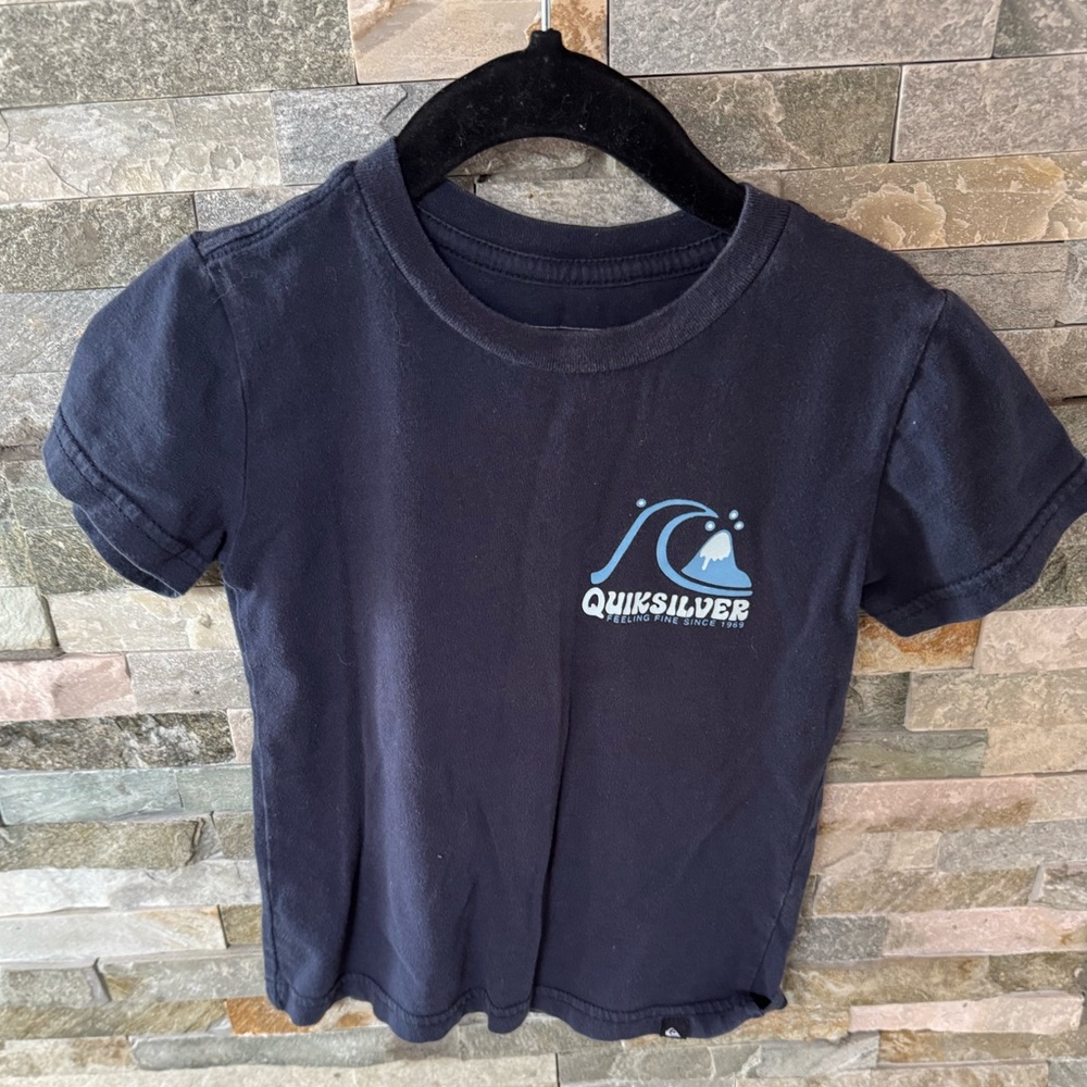 Quiksilver Kids Navy Blue T-Shirt 4T